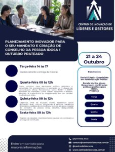 Planejamento inovador para o seu mandato